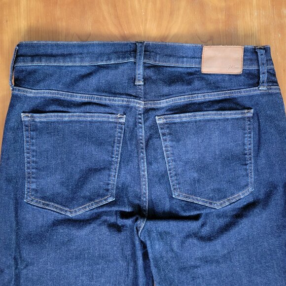 J. Crew High Rise Vintage Straight Blue Jeans - 12 - Picture 8 of 13